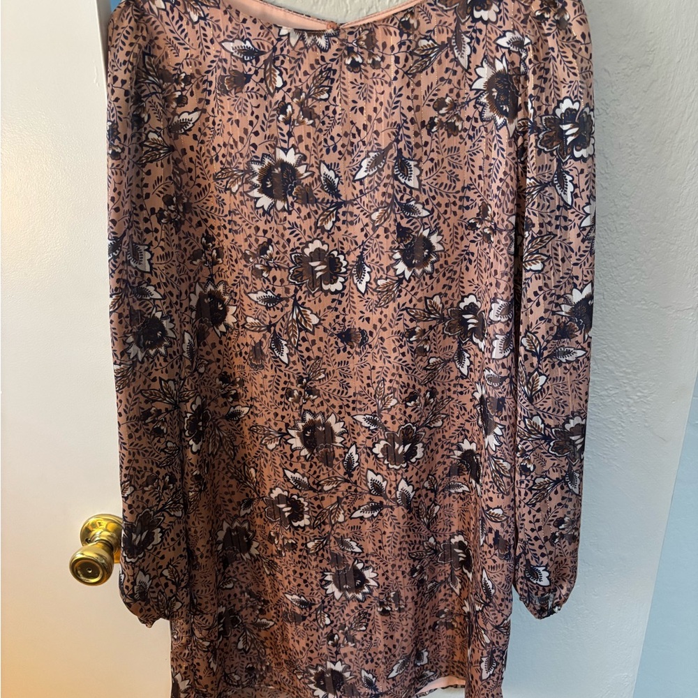 Floral Long Sleeve Dress